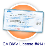 CA DMV License # 4141